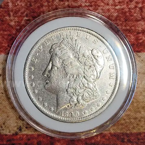 Beautiful Morgan Silver Dollar 1890-O
