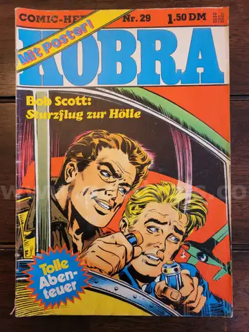Vintage Comic: German Comic, Kobra #29