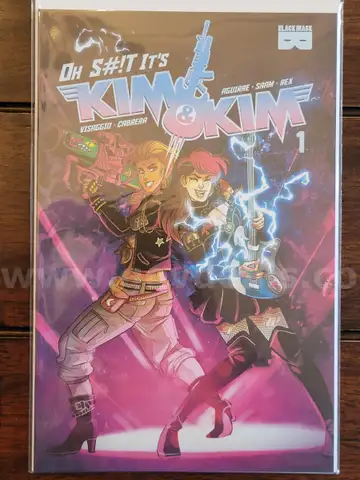 Vintage Comic: Black Mask, Oh S#!T It&#x27;s Kim &#x26; Kim #1