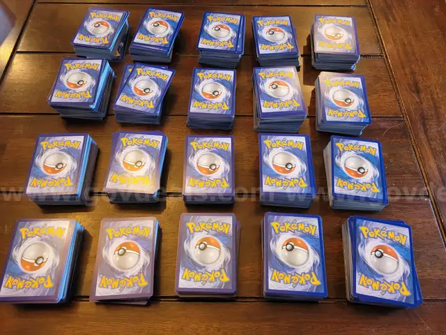 Thousands of Pok&#xE9;mon Cards