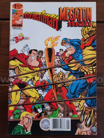 Vintage Comic: Image, normalman Megaton Man #1