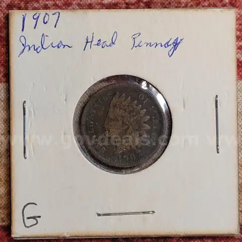 Very Nice Indian Head Penny 1907