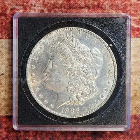 Beautiful Silver Morgan Dollar 1886