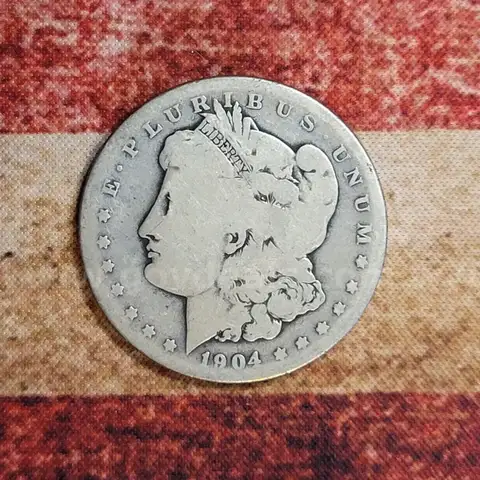 Very Nice Silver Morgan Dollar 1904-S