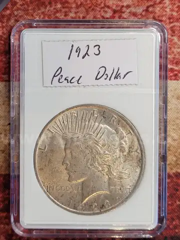 Beautiful Silver Peace Dollar - 1923