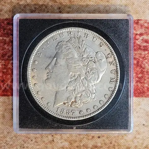 Beautiful Morgan Silver Dollar 1887