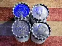 4 Rolls of Kennedy Half Dollars Unopened
