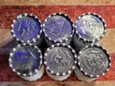 6 Rolls of Kennedy Half Dollars Unopened
