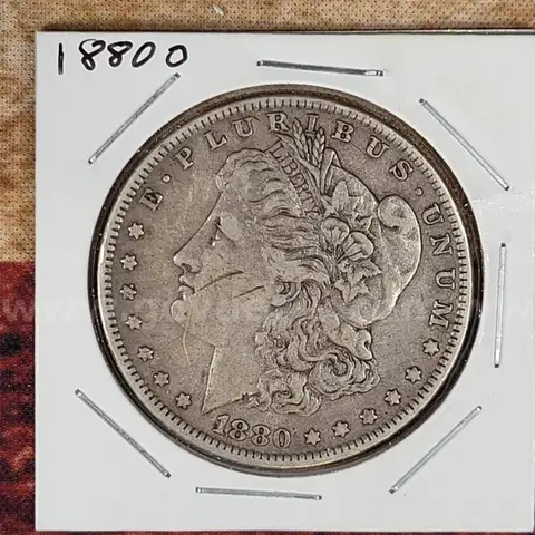 Very Nice Silver Morgan Dollar 1880-O