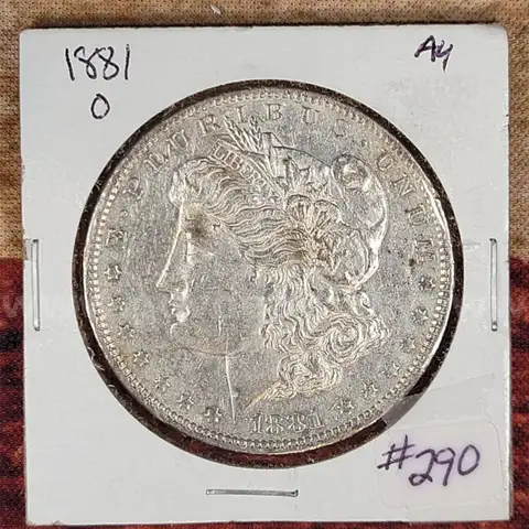 Beautiful Silver Morgan Dollar 1881-O