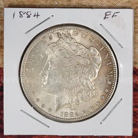 Beautiful Silver Morgan Dollar 1884