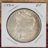 Beautiful Silver Morgan Dollar 1884