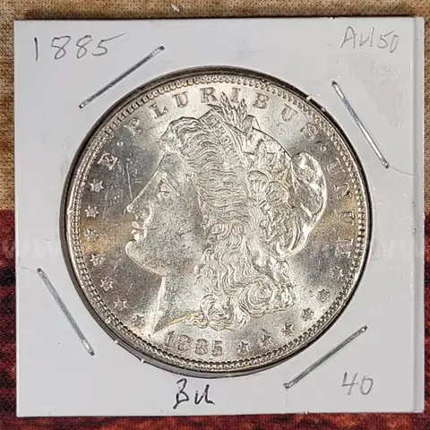 Beautiful Silver Morgan Dollar 1885