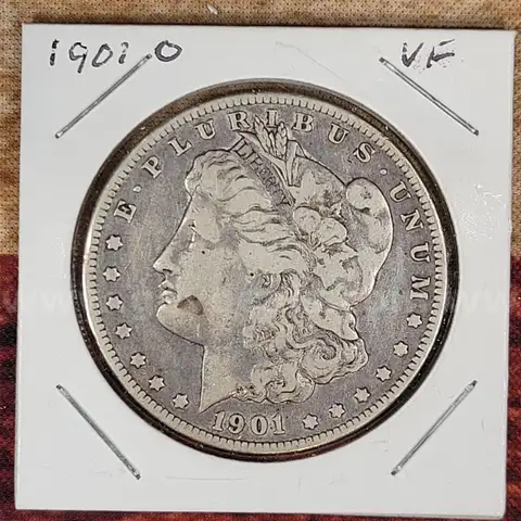 Nice Old Silver Morgan Dollar 1901-O