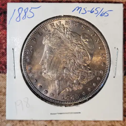 Beautiful Silver Morgan Dollar 1885 - High Grade