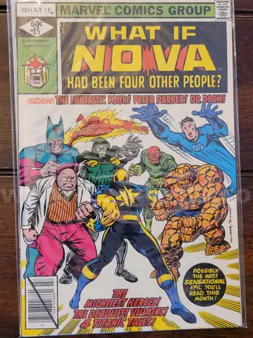 Vintage Comic: Marvel, What If Nova #15