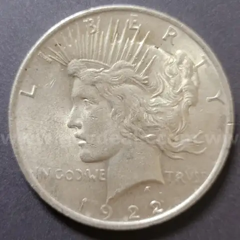 Very Nice Silver Peace Dollar 1922