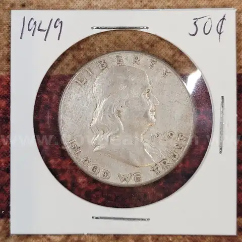 Very Nice Silver Liberty Half Dollar 1949