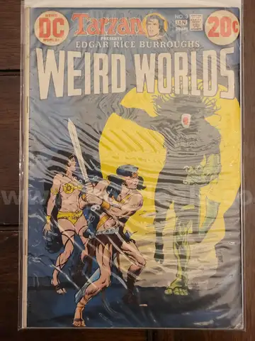 Vintage Comic: DC, Tarzan - Weird Worlds #3