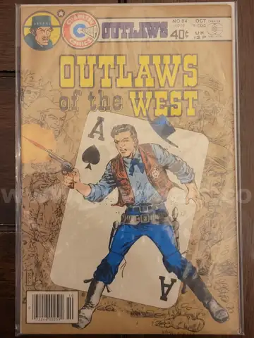 Vintage Comic: Charlton Comics, Outlaws of the West #84