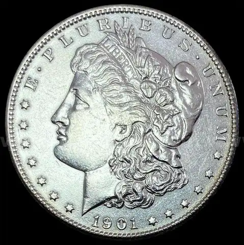 Beautiful 1901-S Silver Morgan Dollar High Grade