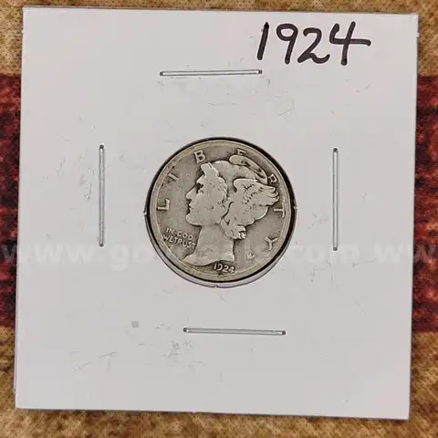 Nice Old Mercury Dime 1924