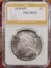 Stunning 1878 8TF Morgan Silver Dollar PGA Graded MS 65