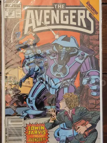 Vintage Comic: Marvel, The Avengers #298