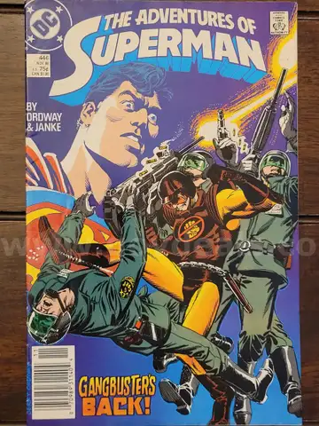 Vintage Comic: DC, The Adventures of Superman #446