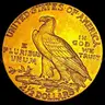 Beautiful 1909 Indian Head $2.5 Gold Quarter Eagle