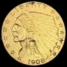 Beautiful 1908 Indian Head $2.5 Gold Quarter Eagle