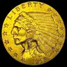 Beautiful 1915 Indian Head $2.5 Gold Quarter Eagle