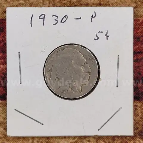 Very Nice Buffalo Nickel 1930