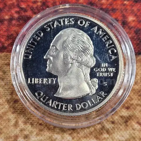 Beautiful Washington State Quarter 1999-S New Jersey GEM PROOF