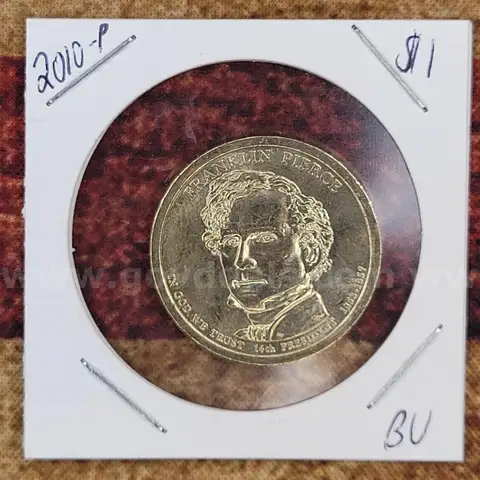 Beautiful Presidential Dollar Franklin Pierce