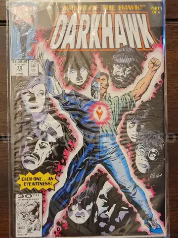 Vintage Comic: Marvel, Darkhawk #10