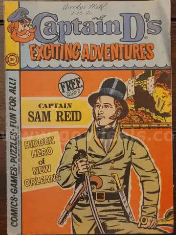 Vintage Comics: CaptainD Exciting Adventures