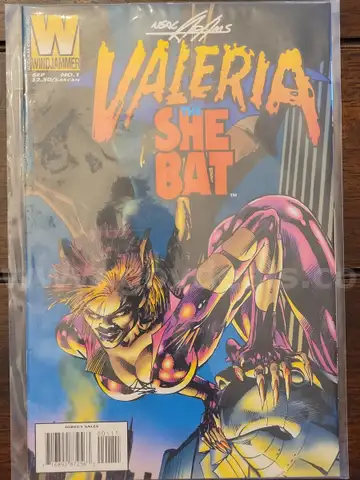 Vintage Comic: Windjammer, Valeria, The She Bat #1