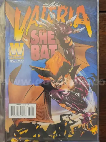 Vintage Comic: Windjammer, Valeria, The She Bat #2
