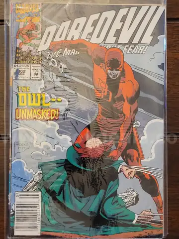 Vintage Comic: Marvel, Daredevil #302