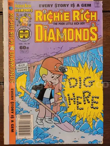 Vintage Comic: Richie Rich Diamonds #59