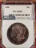 Beautiful 1886 Morgan Silver Dollar PCI Graded MS65