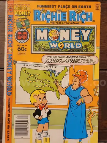 Vintage Comic: Harvey World, Richie Rich #58