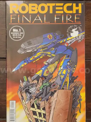 Vintage Comic: Antartic Press, Robotech Final Fire #1