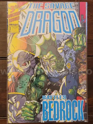 Vintage Comic: Image, The Savage Dragon #3