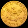 Beautiful 1855 $5 Gold Half Eagle High Grade