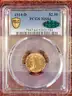 Beautiful 1914-D CAC $2.50 Gold Quarter Eagle PCGS MS64