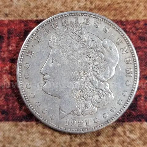 Very Nice Silver Morgan Dollar 1921-D