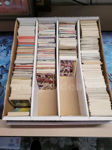 Thousands of Baseball, Football, & Basketball Cards