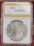 Stunning 1900-O Morgan Silver Dollar PGA Graded MS 64+